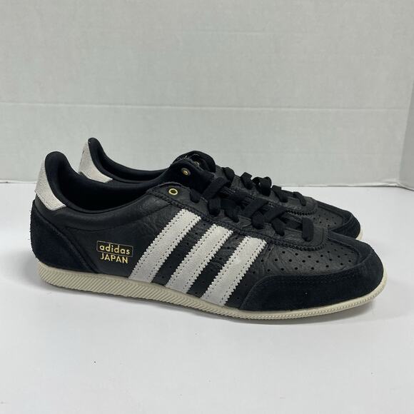 Adidas Japan Black White IH5490 Size 8.5 Low Profile Sneaker Y2K Trendy Shoe - Picture 7 of 9